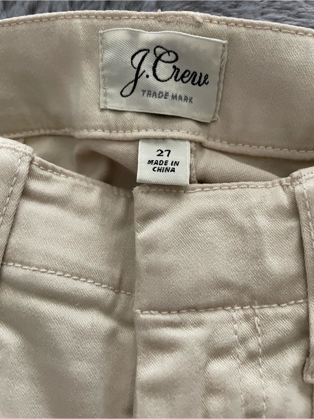 J. Crew Beige/Tan High-Rise Casual Pants